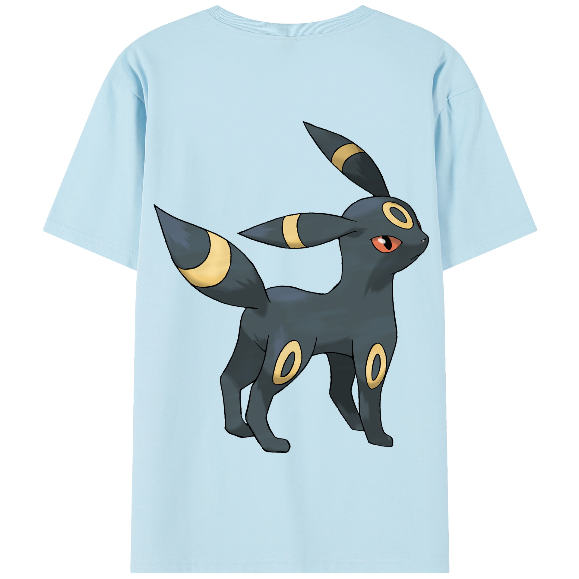 （画像用） ポケットモンスター Pokémon 綿100％半袖Tシャツ（背面プリント）